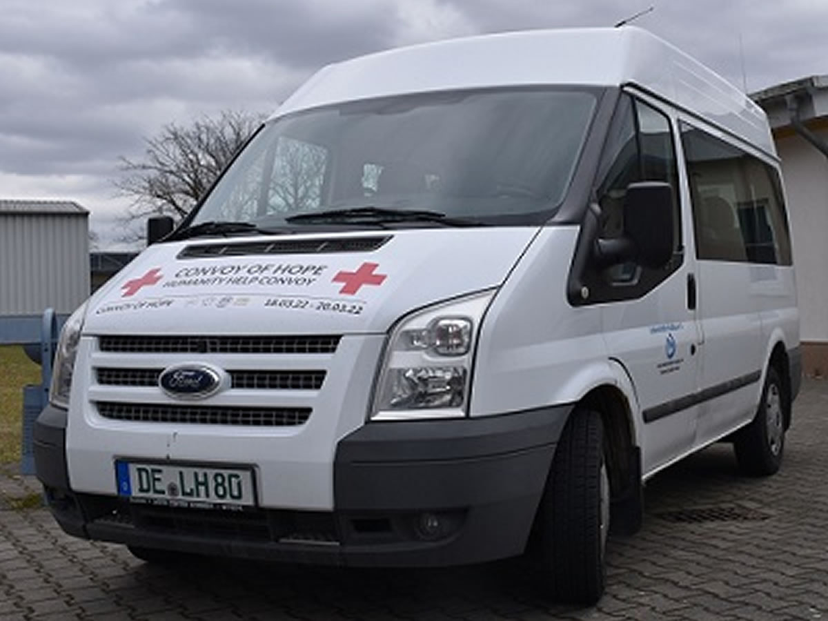 Unser Lebenshilfe-Bus in der Ukraine