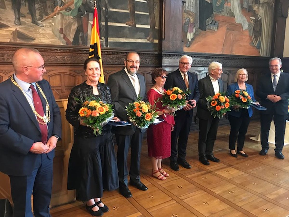 Wolfgang Rieck erhält das Bundesverdienstkreuz